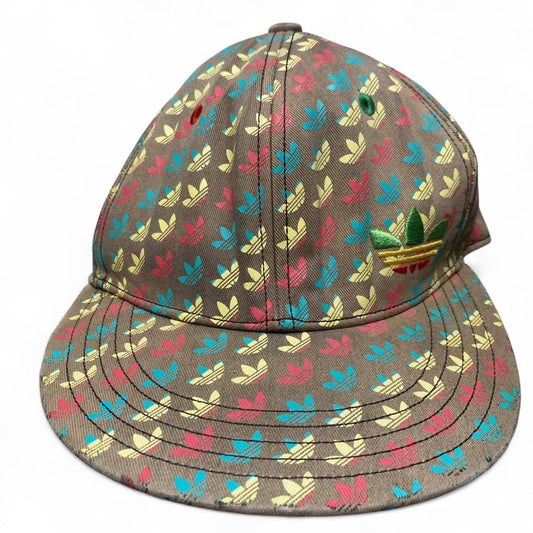 Adidas Originals Brown and Rasta Fitted Cap