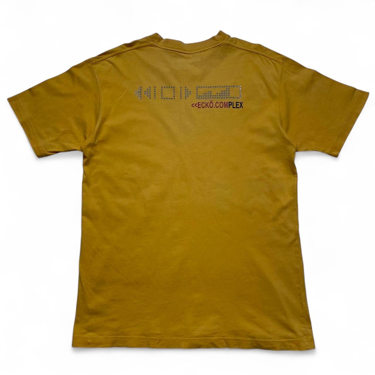 Ecko Unltd Vintage y2k Yellow Graphic Rhino T Shirt (L)