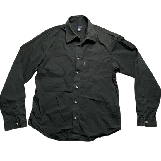 Armani Jeans Black Shirt (L)
