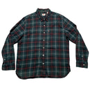 Levis Plaid Shirt Green Red and White (XL)
