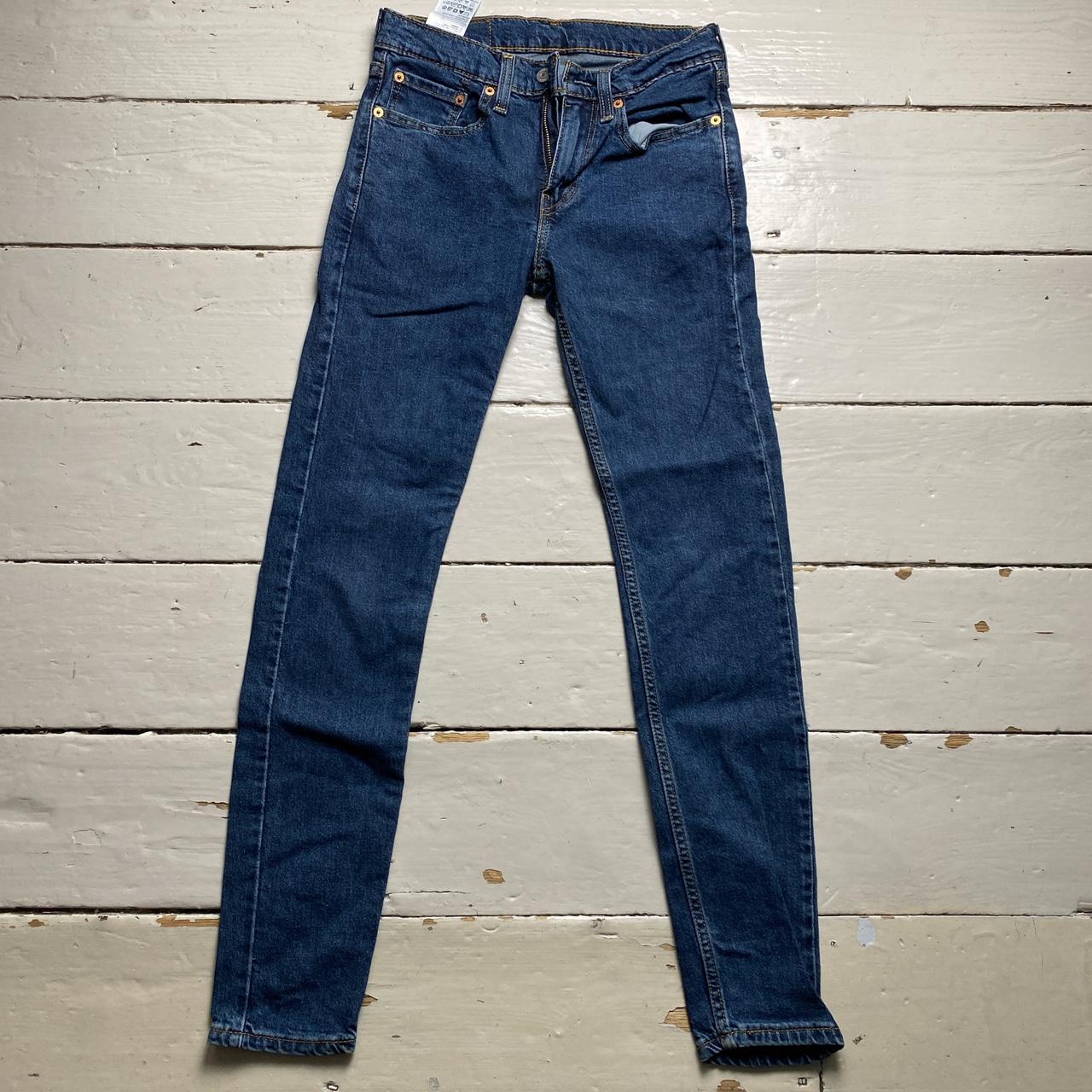 Levis 519 Hi Ball Navy Slim Jeans