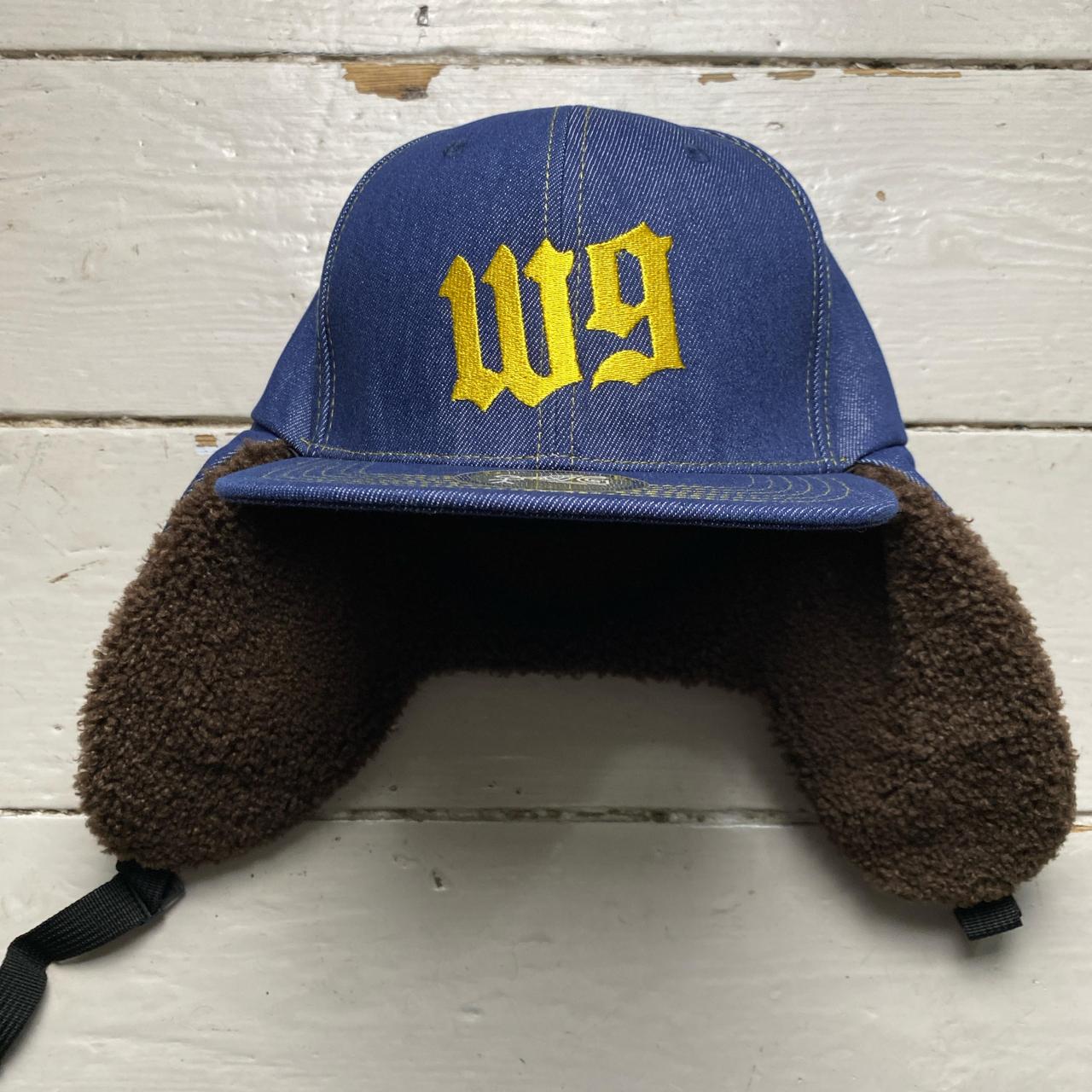 W9 Denim Dog Ear Trapper Hat