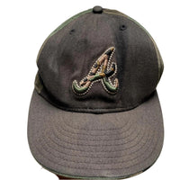 New Era Atlanta Braves Vintage Black and Camouflage Fitted Cap