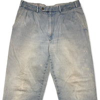 Burberry London Light Blue Chino Smart Trousers (34W)