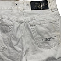 Stone Island Denims Vintage White Jean Short Jorts (30W)
