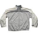 Nike Air Max Vintage y2k Silver and White Shell Tracksuit Jacket (XL)