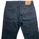 Levis 501 Black Baggy Jeans (34W)