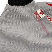 Canada McDonalds Grey Black and White Vintage y2k Hockey Jersey (L)
