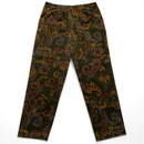 Talbots Vintage Suede Brushed Velvet Womens Floral Trousers (12)