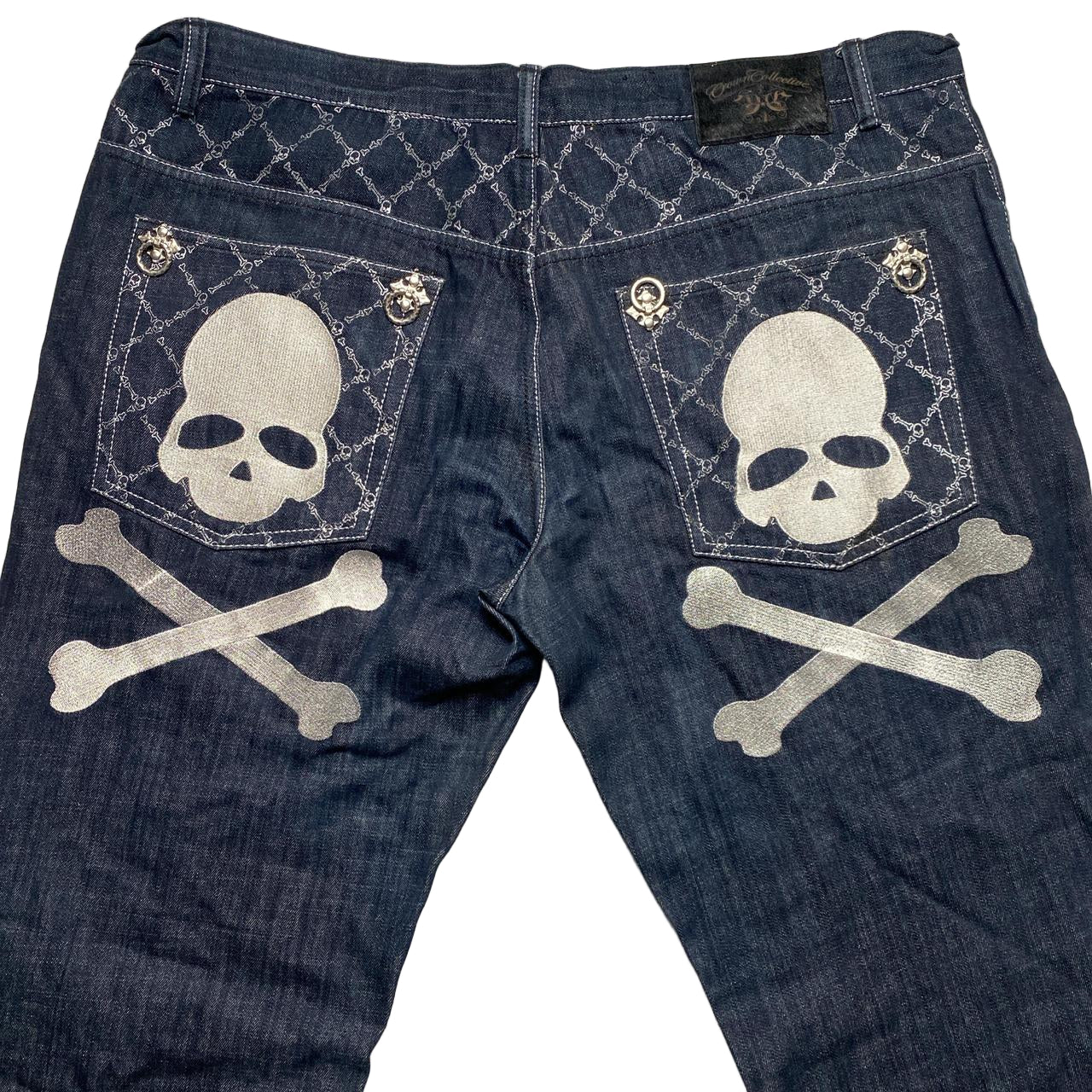 Crown Collective Baggy Skull Jeans (44W)
