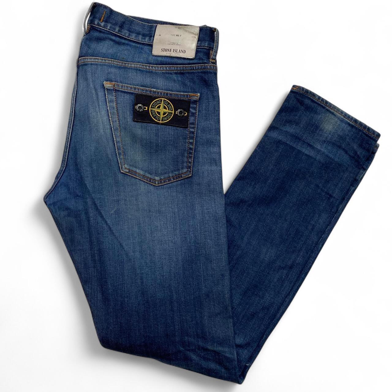 Stone Island Slim Dark Navy Jeans (33W)