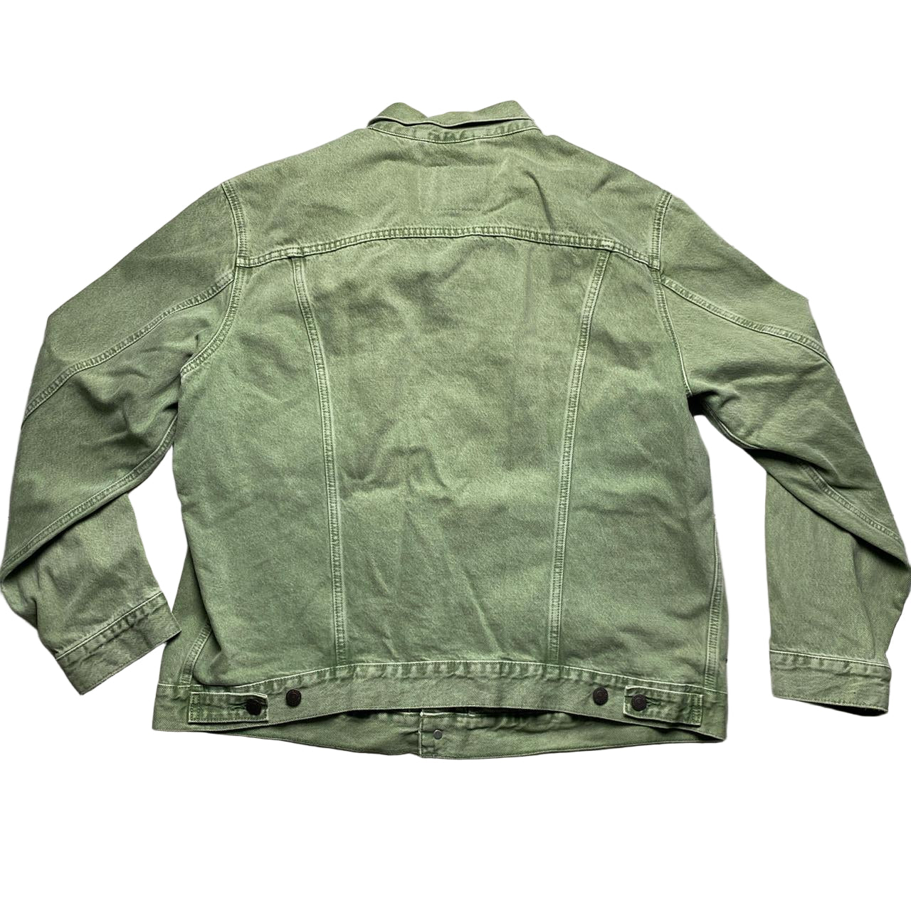 Levis Green Denim Jacket (XL)