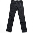 Ksubi Charcoal Grey Slim Distressed Patchwork Slim Jeans (34W)