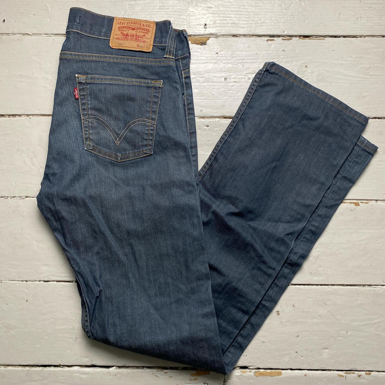 Levis 506 Vintage Baggy Navy Jeans