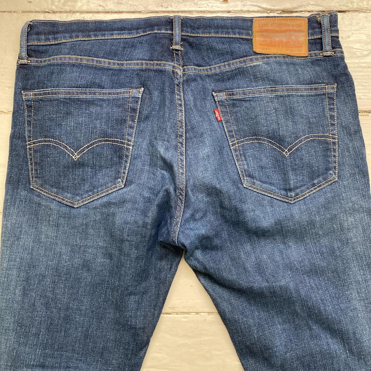 Levis 511 Dark Navy Slim Straight Jeans