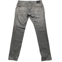 Armani Bleach Distressed Grey Jeans (38W)
