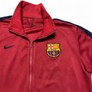 Barcelona Vintage Nike y2k Vintage Red and Yellow Tracksuit Jacket (L)