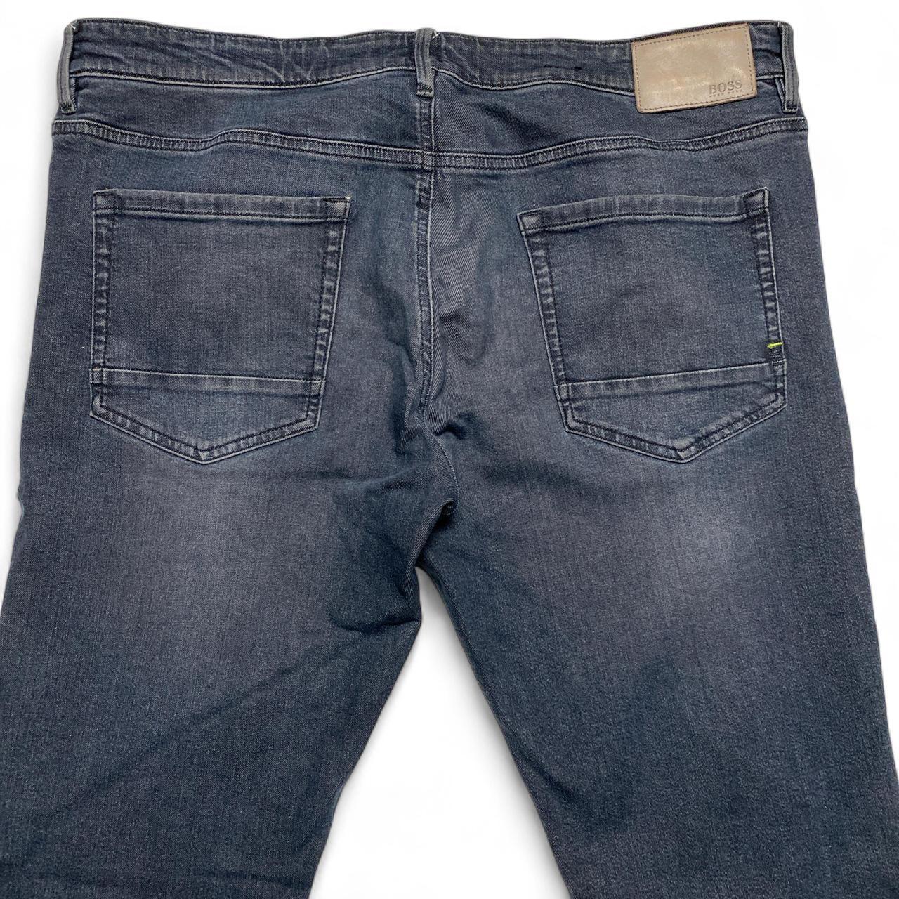 Hugo Boss 010 Charleston Grey Slim Straight Jeans