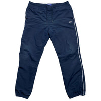 Reebok Navy Red and White Vintage y2k Baggy Trackpant Shell Bottoms (S)