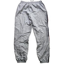 Reebok Silver Navy and Red Shell Trackpant Baggy Bottoms (L)