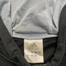 Adidas Vintage Barbed Wire Predator Football Black and Grey Hooded Vest (XS)