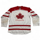 Nike Team Canada Vintage y2k Vancouver 2010 Hockey Jersey Red and White (L)