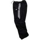 Adidas Black and White Baggy Trackpant Shell Bottoms (M)