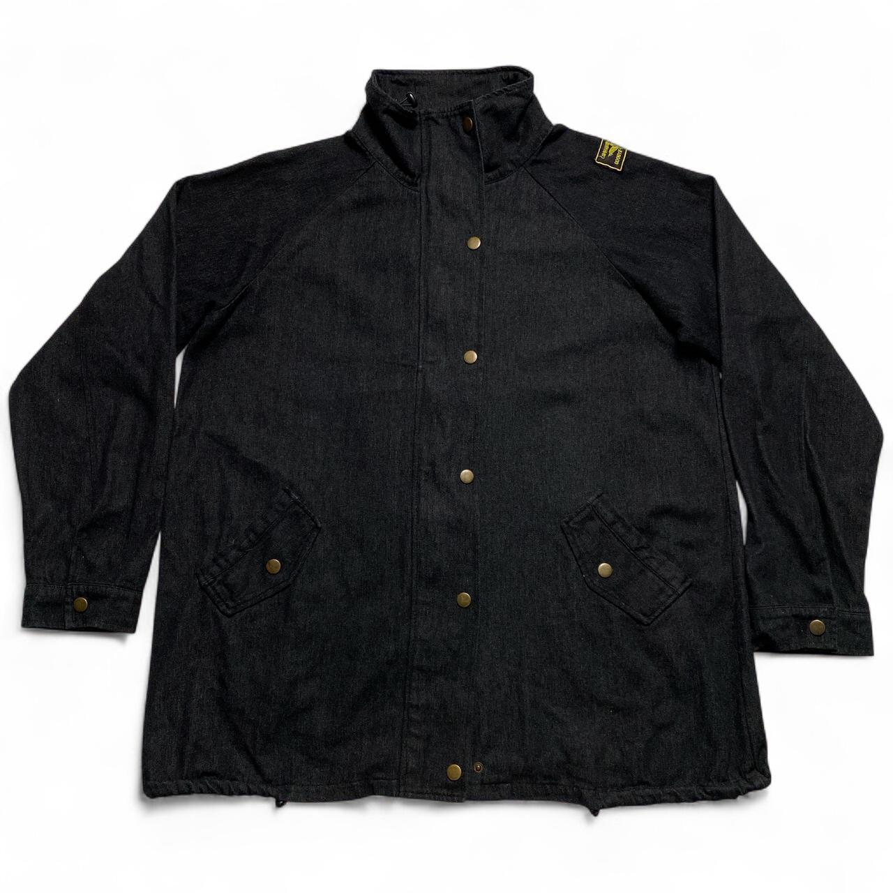 Vintage Military Commanding Officer Light Denim Jacket