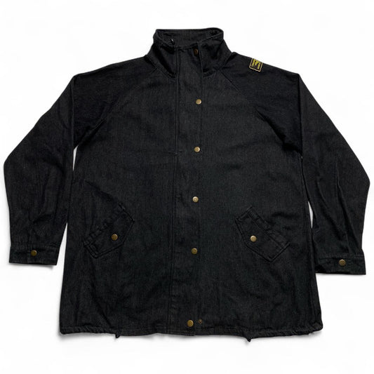 Vintage Military Commanding Officer Light Denim Jacket