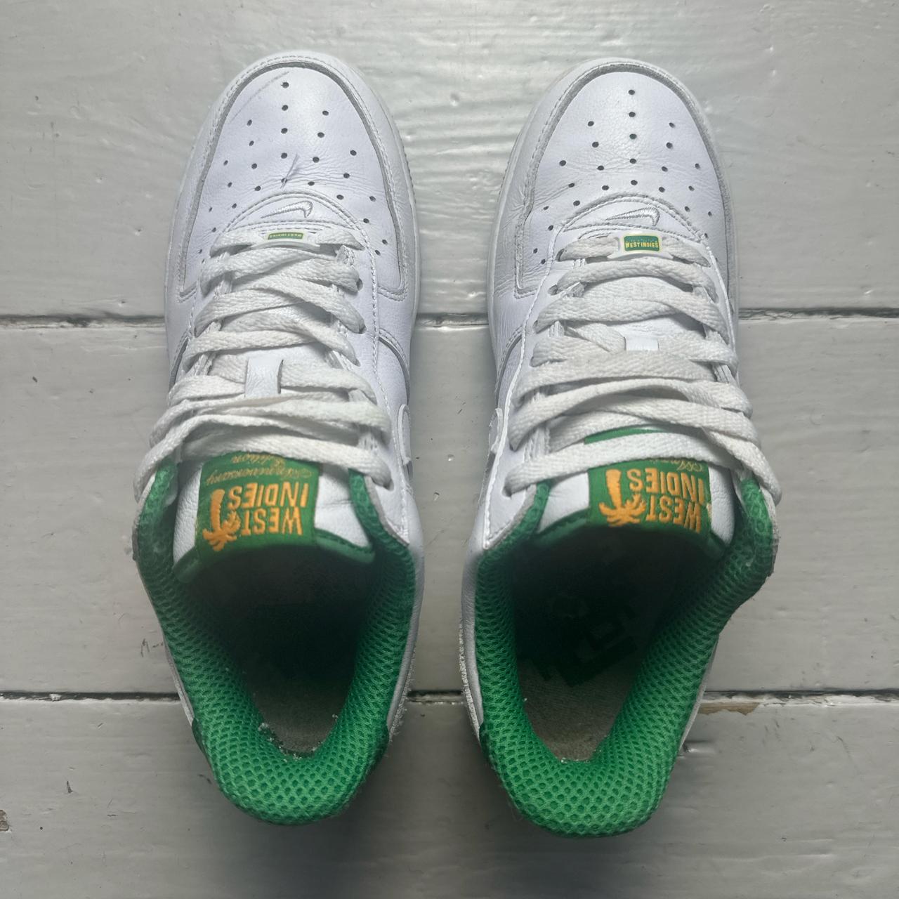 Nike Air Force 1 West Indies White and Green