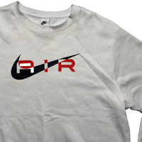 Nike Air Swoosh White Black and Red Jumper (XL)
