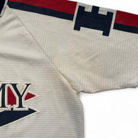 Tommy Hilfiger Vintage 90’s y2k Quarter Zip Polo Shirt (XL)