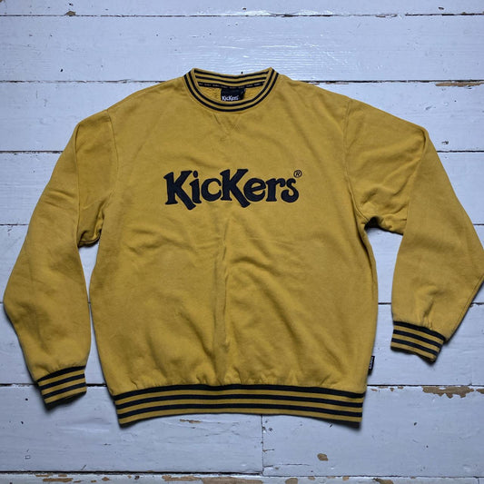 Kickers Yellow and Black Vintage Jumper