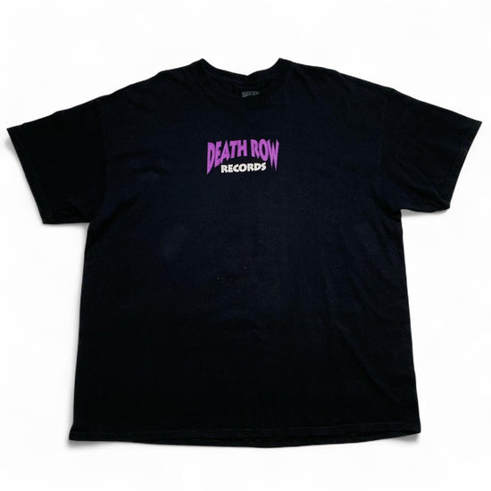 Death Row Records Black Blue and Purple T Shirt (L)