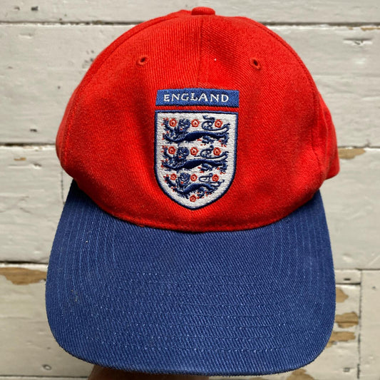 England Vintage Red and Navy Cap