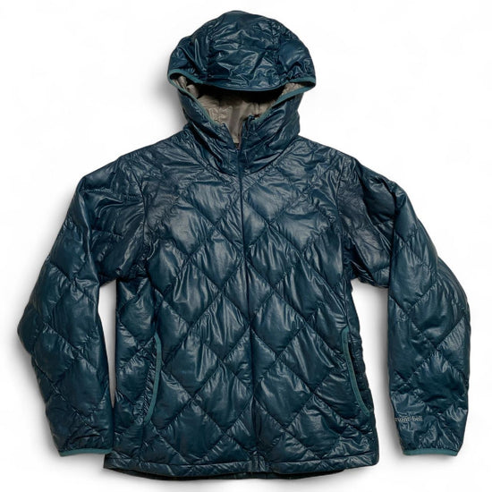 Montbell Womens Green Puffer Lightweight Coat (XS)