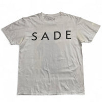 Sade White and Yellow Picture T Shirt (L)
