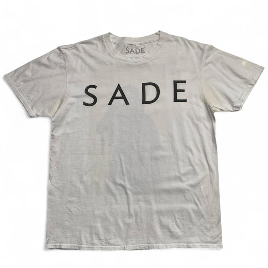 Sade White and Yellow Picture T Shirt (L)