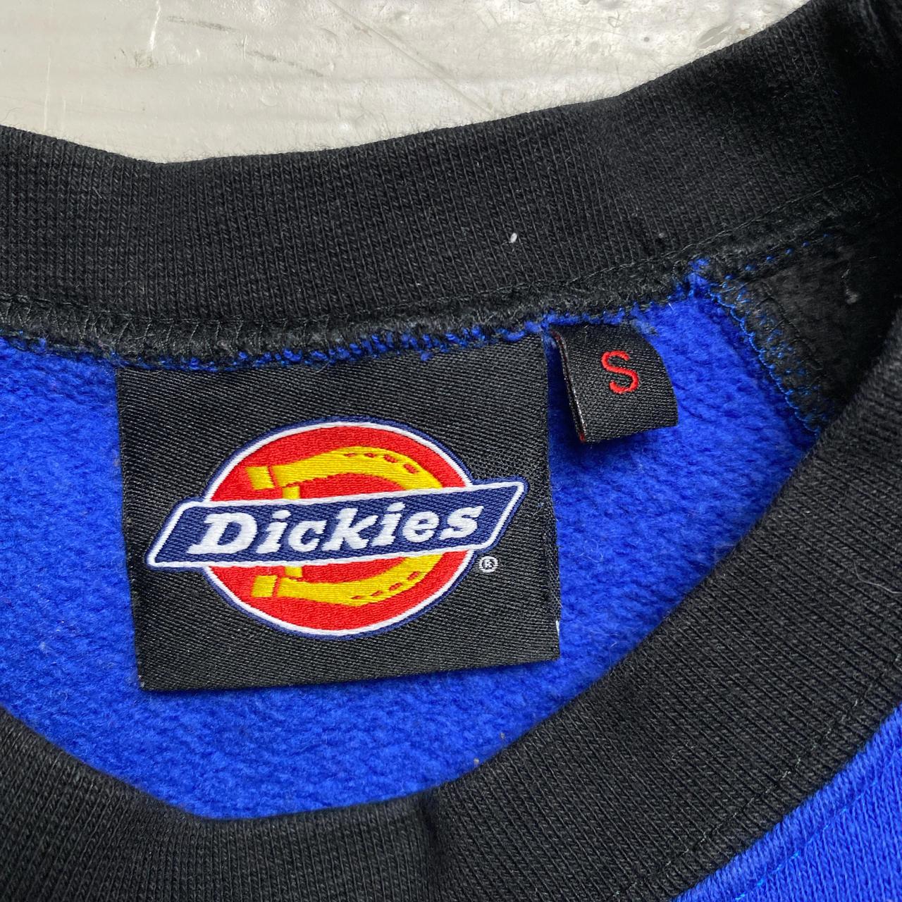 Dickies Black and Blue Crewneck Jumper