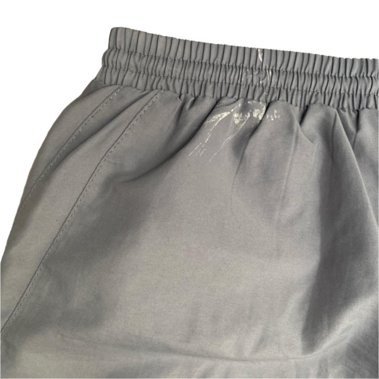 Umbro Silver and Grey Shell Trackpant Bottoms (XL)