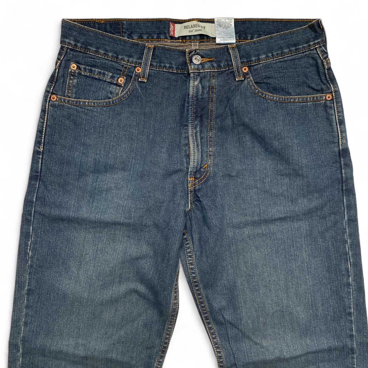 Levis 550 Navy Baggy Vintage Jeans