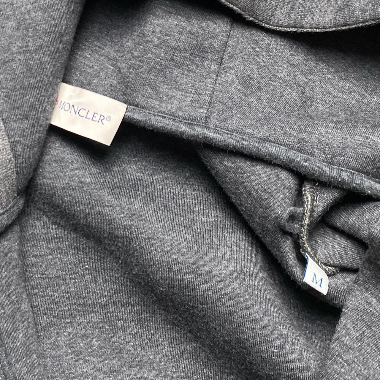 Moncler Grey Hoodie Puffer Jacket