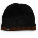 Nike Brown Cable Knit Beanie Hat