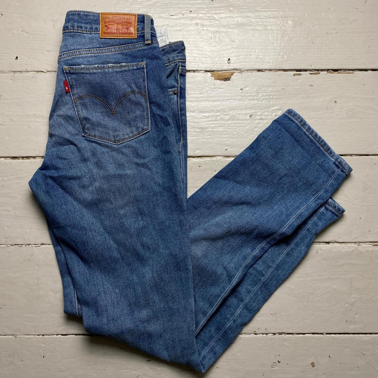 Levis 712 Slim Womens Blue Jeans