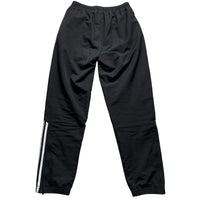 Adidas Black and White Shell Trackpant Bottoms (S)