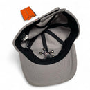 Nike y2k Vintage Grey Fleece Red Swoosh Cap