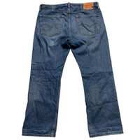 Levis 559 Baggy Blue Distressed Knee Jeans (36W)
