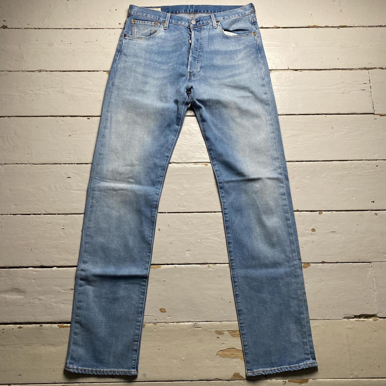 Levis 501 Light Blue Baggy Jeans