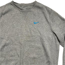 Nike Athletic Department Vintage y2k Grey and Blue Swoosh Jumper and Joggers Set Tracksuit (L)
