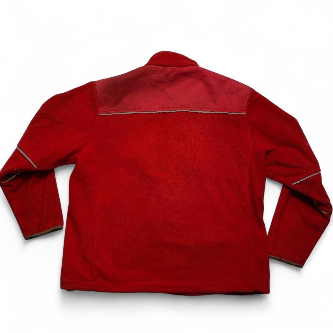 Royal Mail Fleece Red Zip Jumper